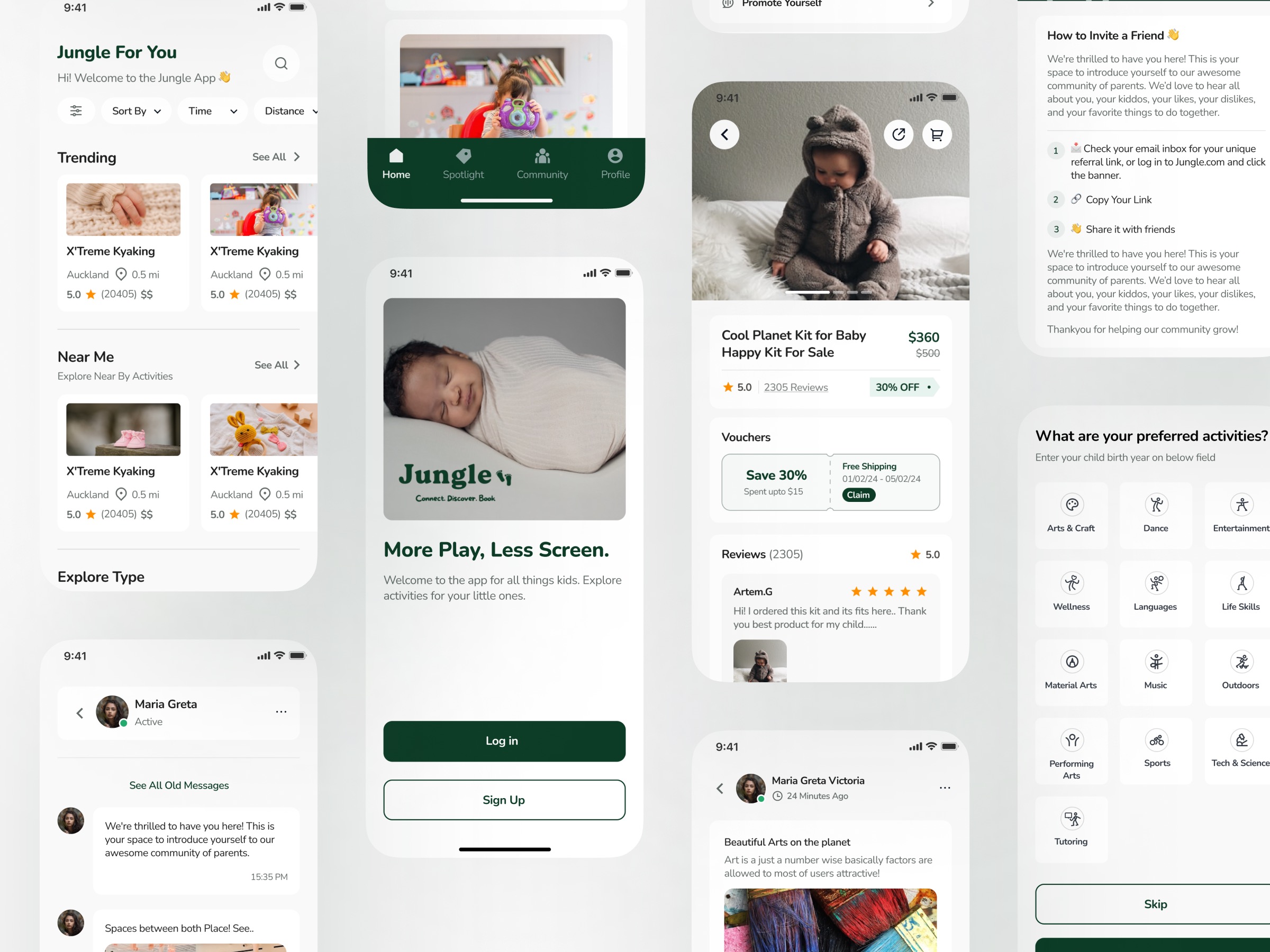 Jungle final UI screen